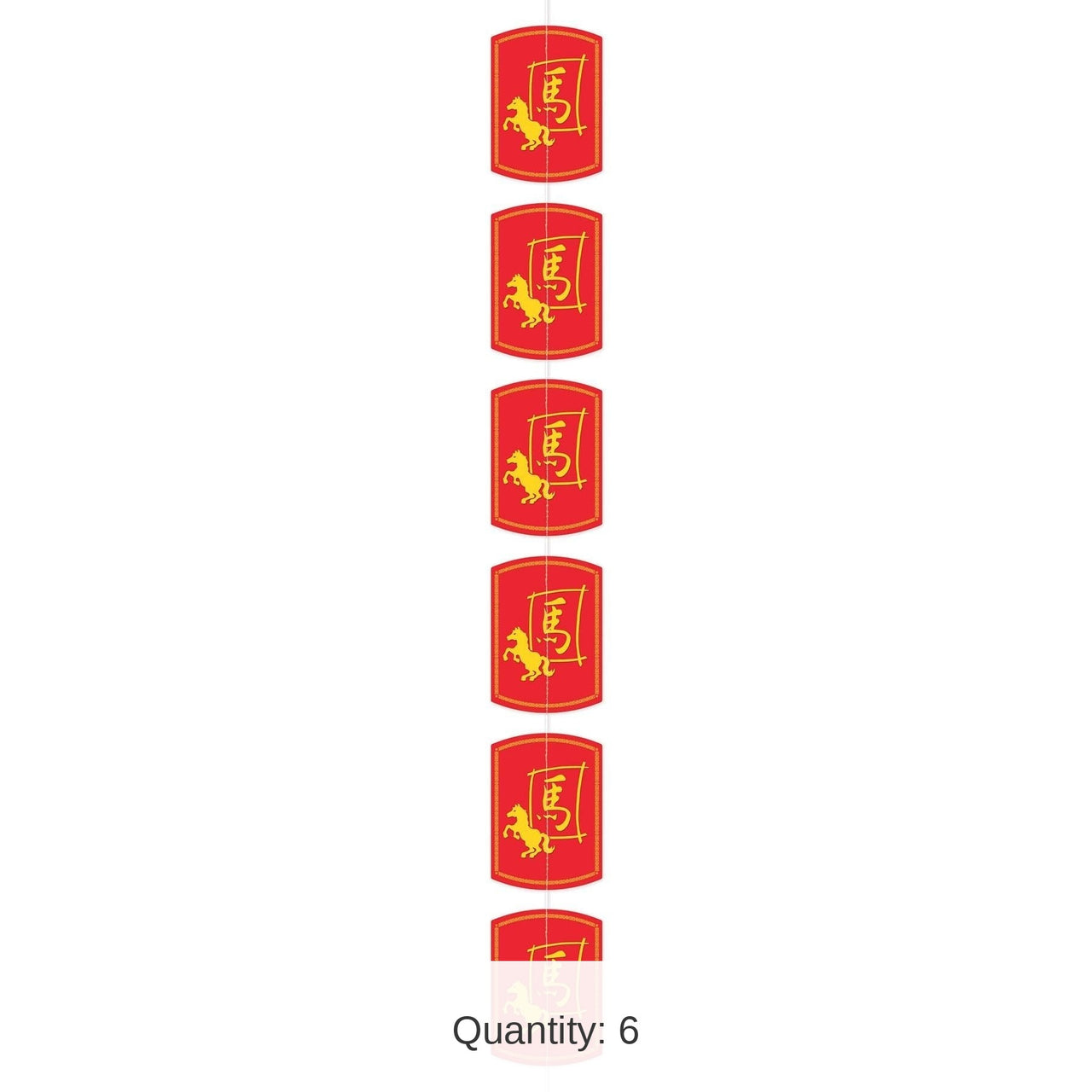 6 Piece Bulk Year Of The Horse Stringer
