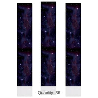 36 Pack Bulk Starry Night Party Panels