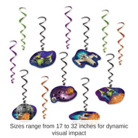 72 Pack Bulk Spaceship Party Whirls