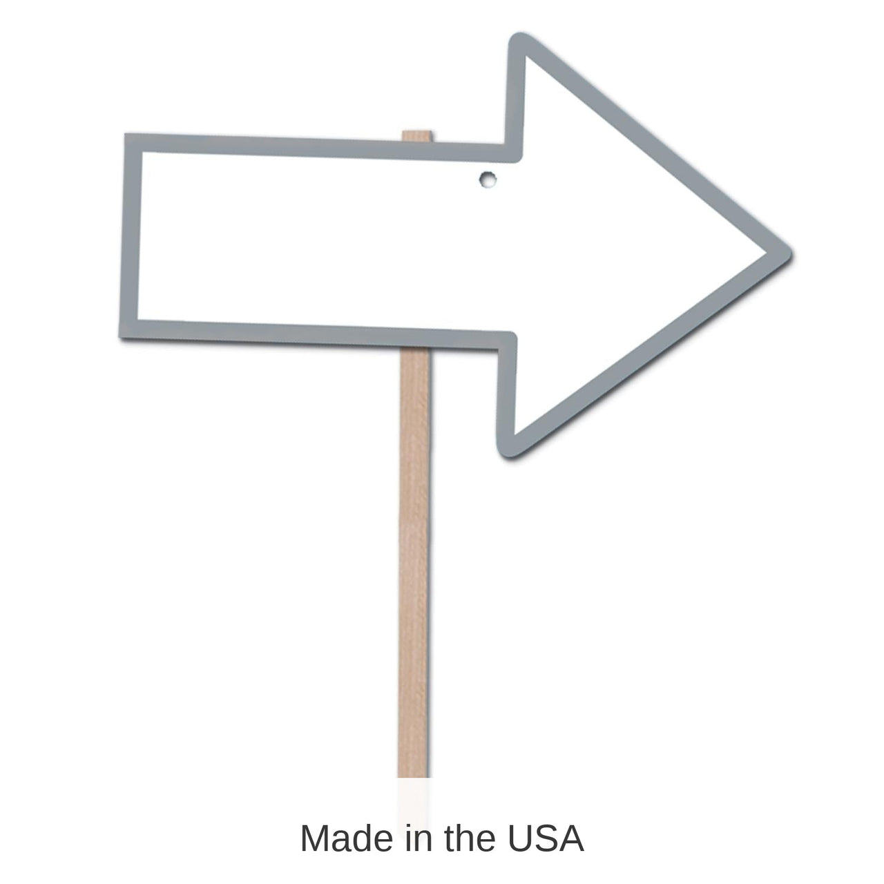 6 Pack Bulk Blank Arrow Yard Sign