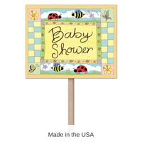 6 Pack Bulk B Is For Baby Yard Sign