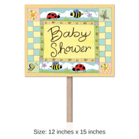 6 Pack Bulk B Is For Baby Yard Sign