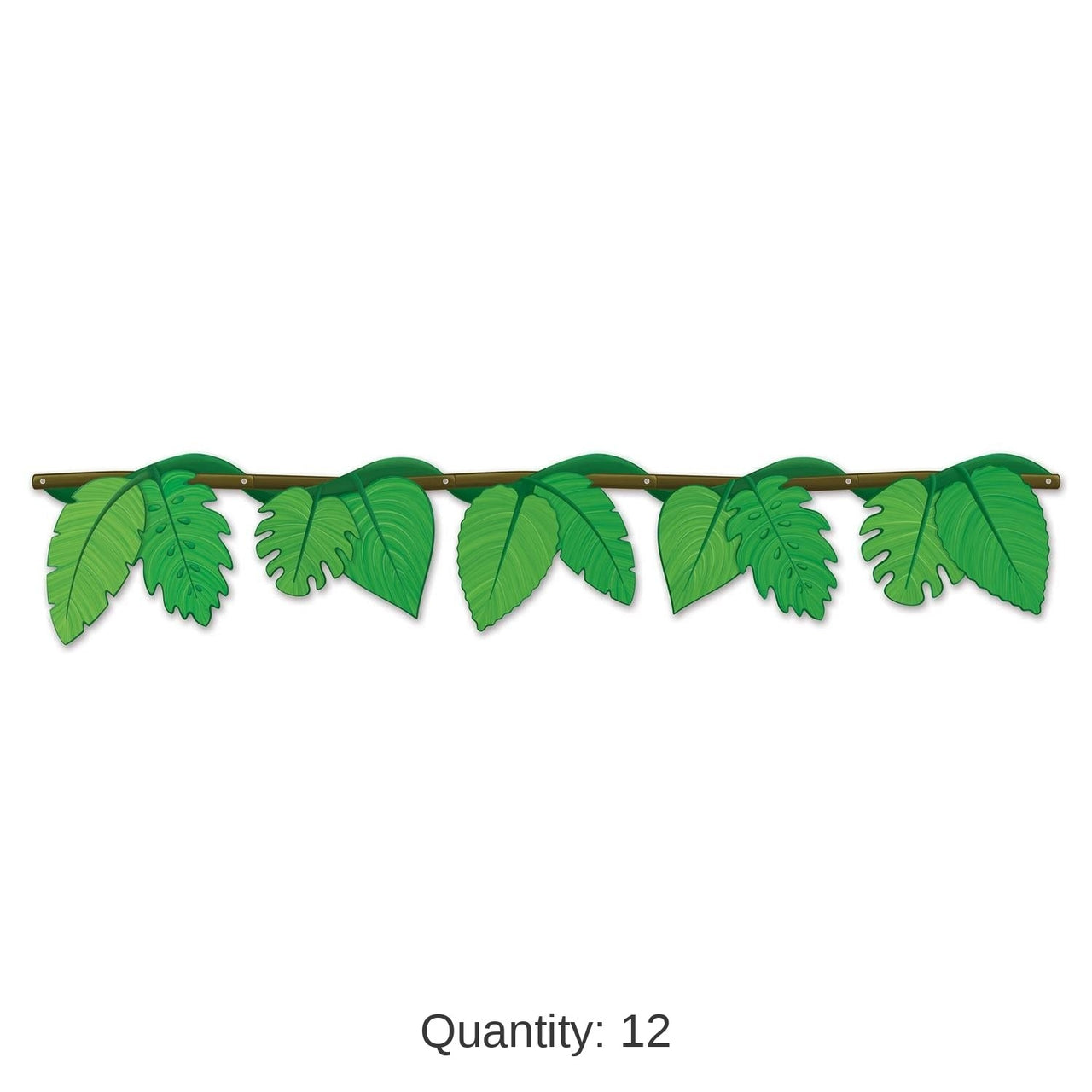 12 Pack Bulk Jungle Vine Party Streamer