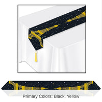 12 Pack Bulk Printed Eiffel Tower Party Paper Table Runner