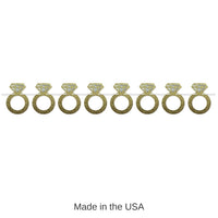 12 Pack Bulk Diamond Rings Wedding Party Streamer