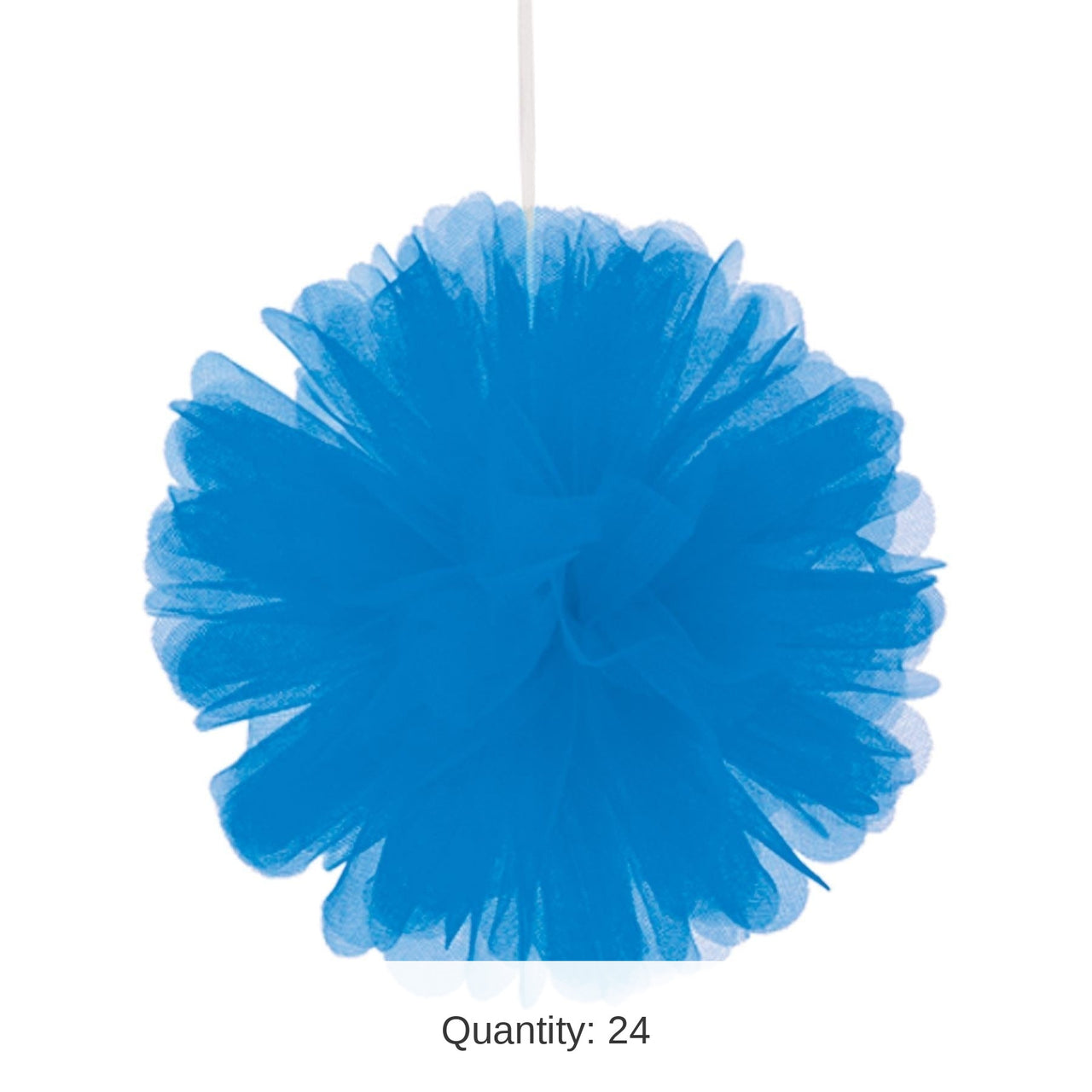 24 Pack Bulk Party Tulle Balls