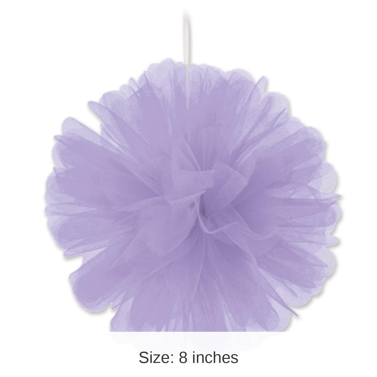 24 Pack Bulk Party Lavender Tulle Balls