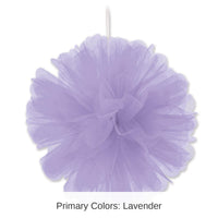 24 Pack Bulk Party Lavender Tulle Balls
