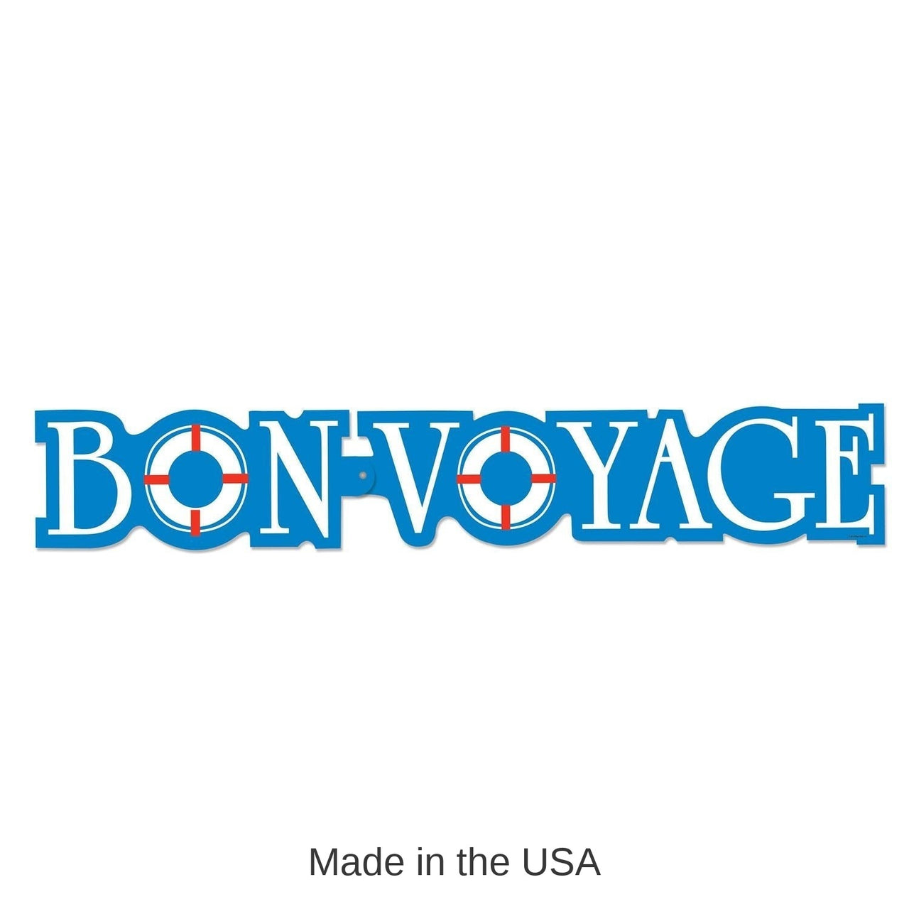 12 Pack Bulk Bon Voyage Party Streamer