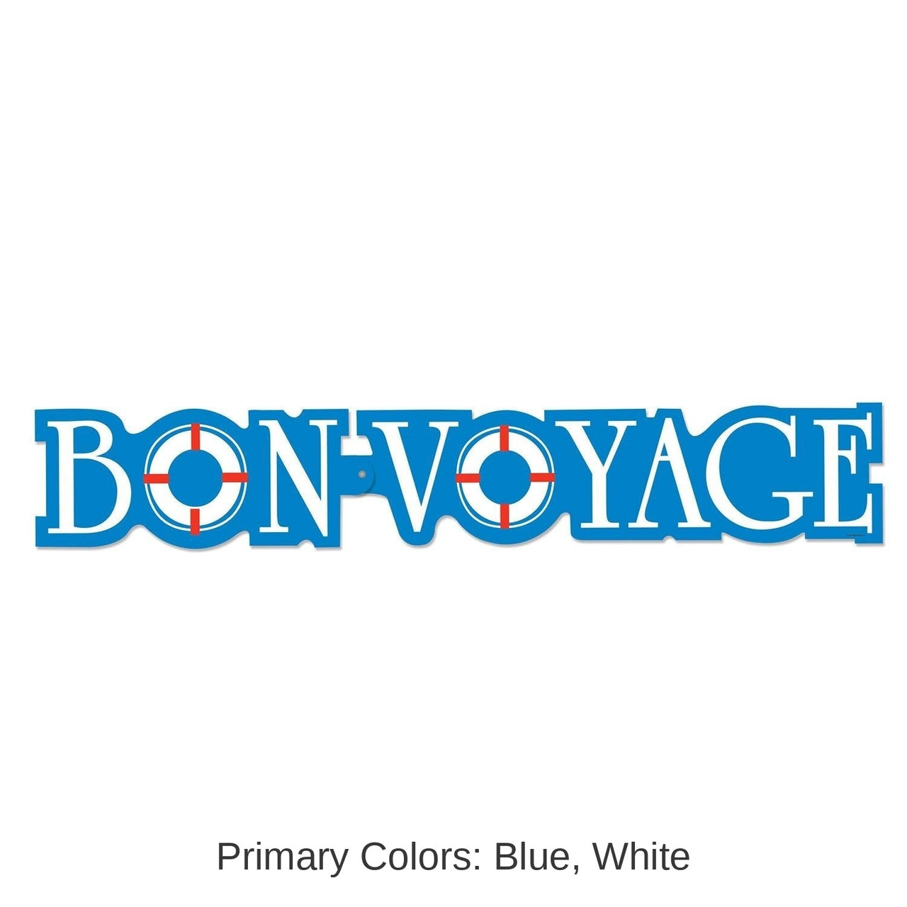 12 Pack Bulk Bon Voyage Party Streamer