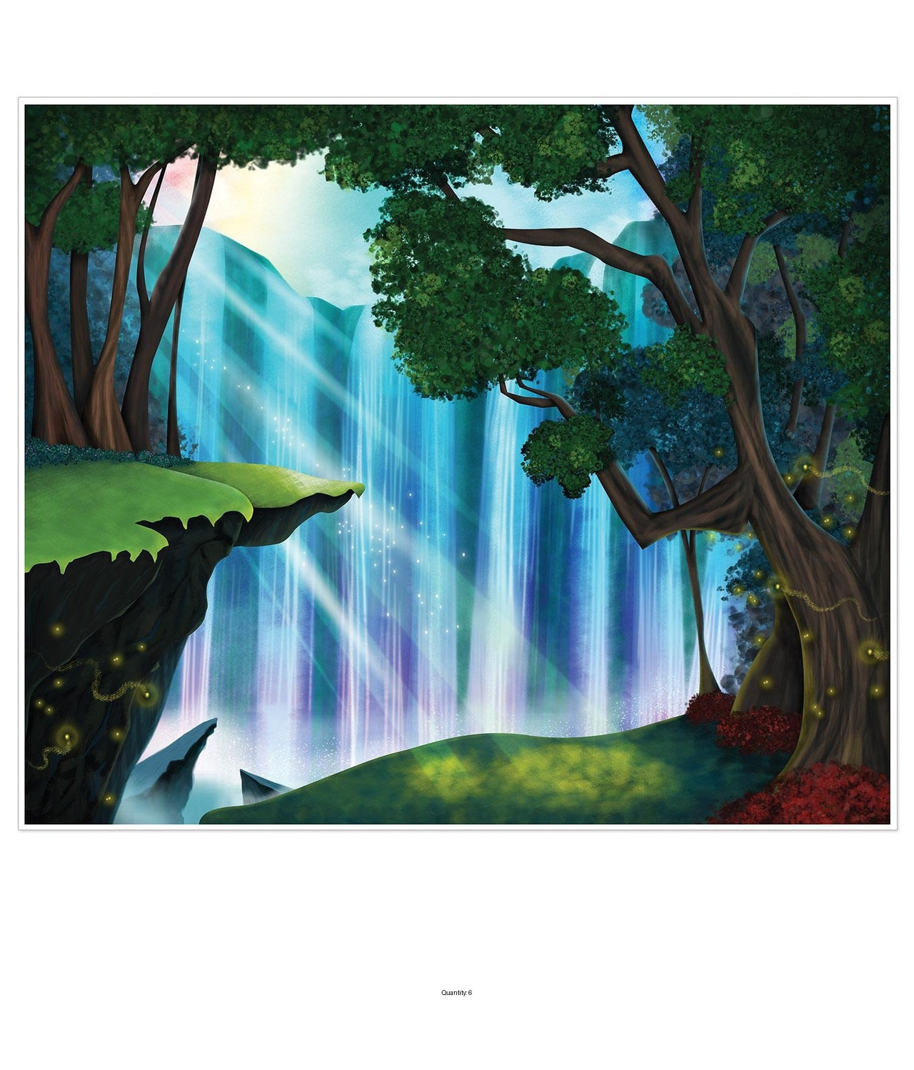6 Pack Bulk Fantasy Party Insta-Mural