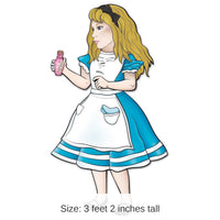 12 Pack Bulk Jointed Alice In Wonderland Party Decoration