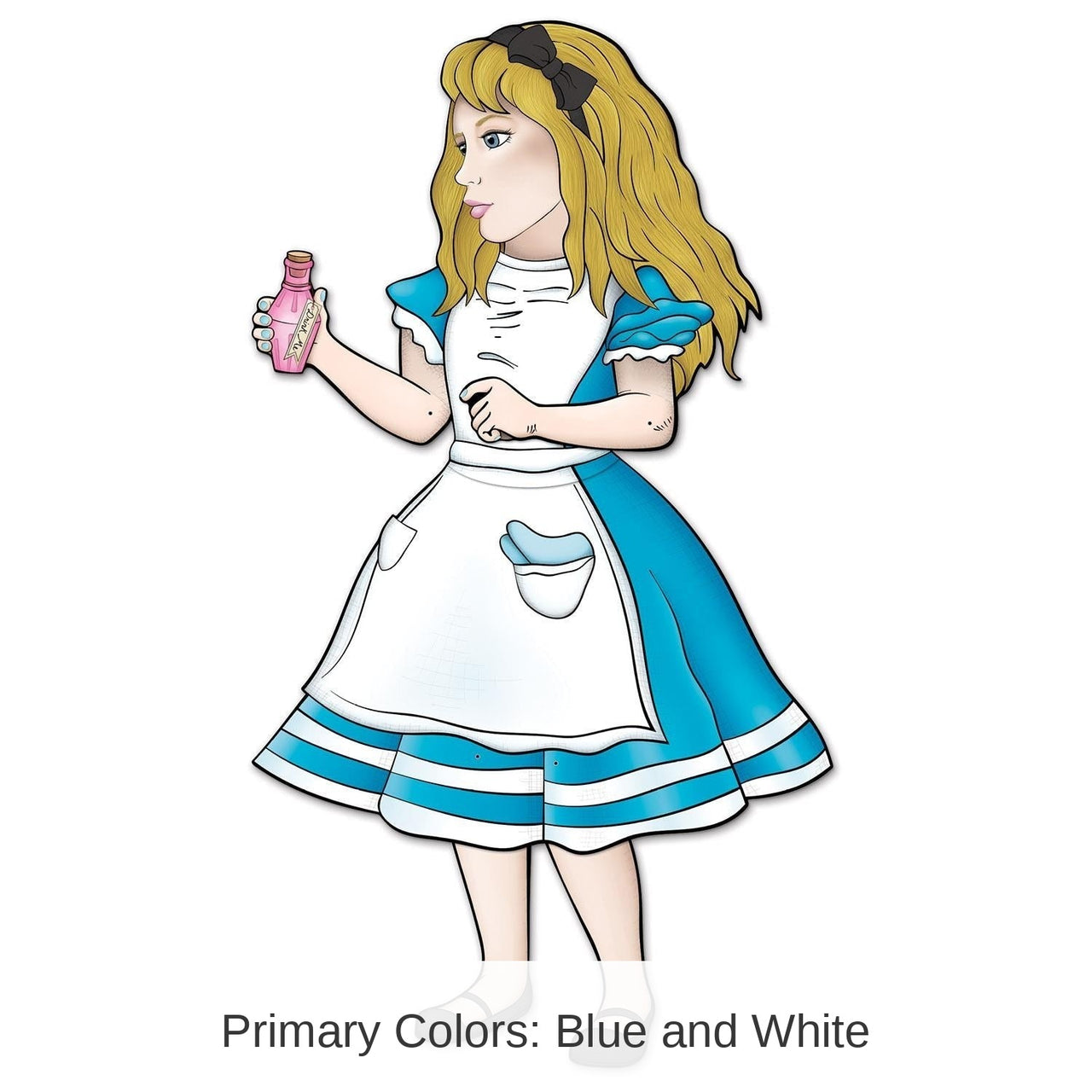 12 Pack Bulk Jointed Alice In Wonderland Party Decoration