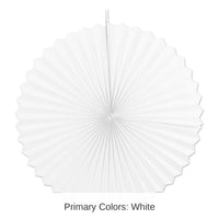 24 Pack Bulk Party Jumbo Accordion Paper Fans