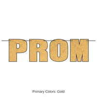 12 Pack Bulk Prom Party Streamer- Gold