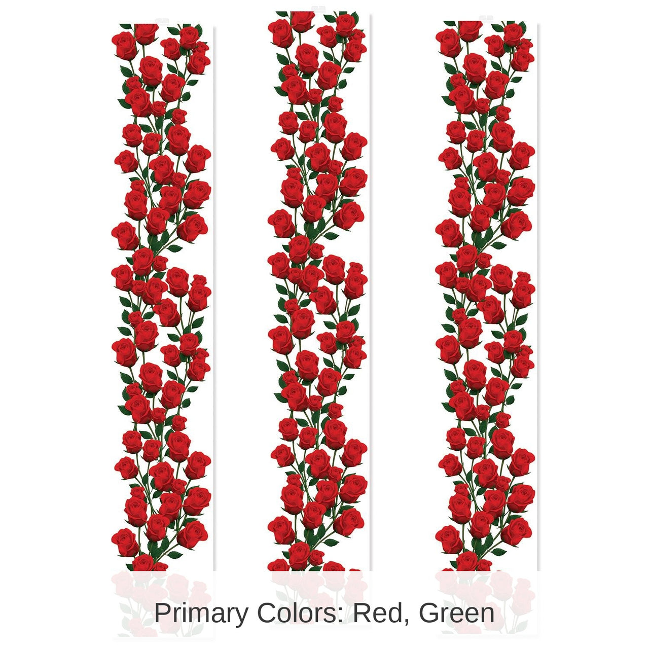 36 Pack Bulk Roses Party Panels