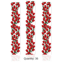 36 Pack Bulk Roses Party Panels