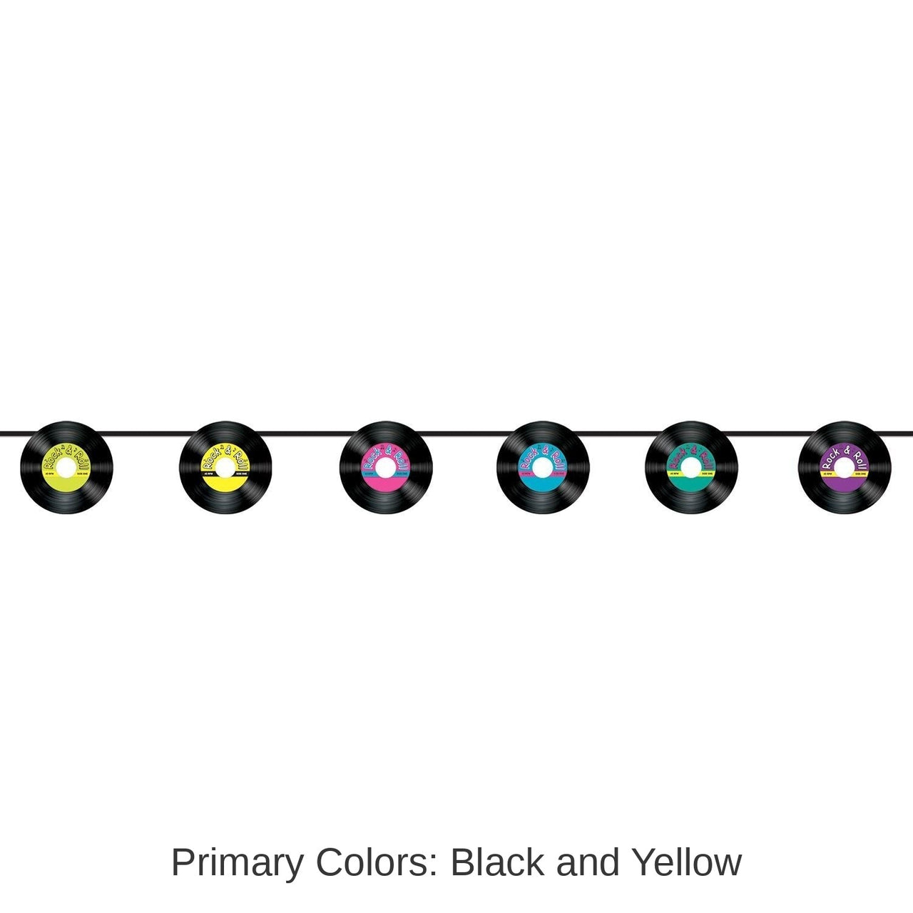 12 Pack Bulk Records Party Streamer