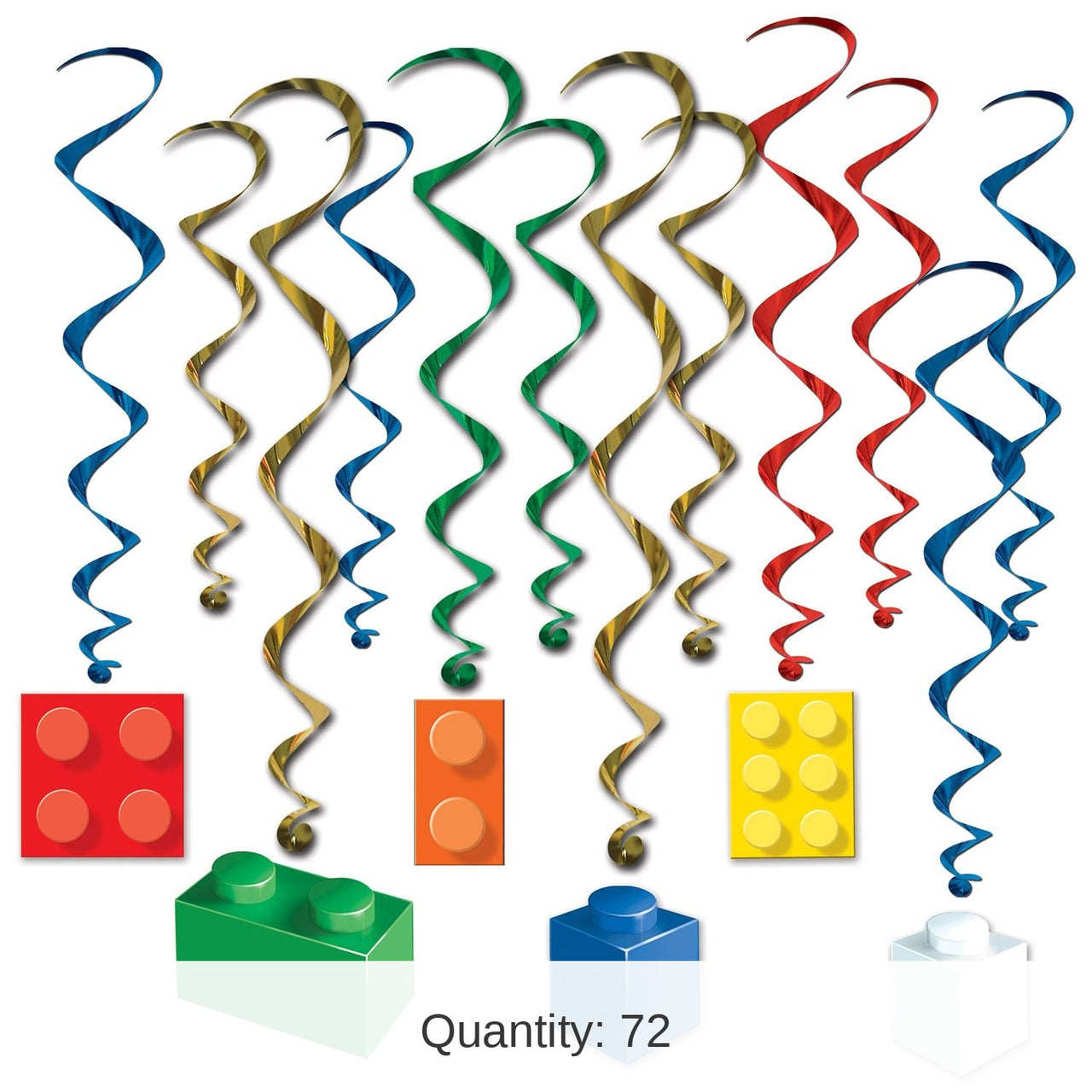 72 Pack Bulk Building Block Party Whirls