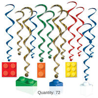 72 Pack Bulk Building Block Party Whirls