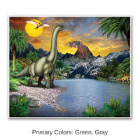 6 Pack Bulk Dinosaur Party Insta-Mural Decoration