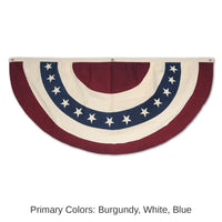6 Pack Bulk Americana Fabric Party Bunting