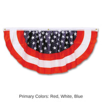 6 Pack Bulk 4 ft Stars/Stripes Fabric Party Bunting