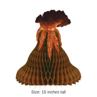 12 Pack Bulk Tissue Volcano Party Centerpiece
