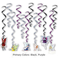 72 Pack Bulk Fairy Party Whirls