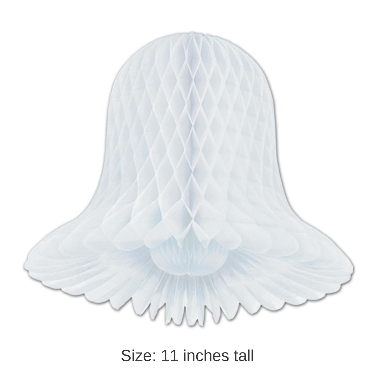 24 Pack Bulk 11 Inch-Packaged Westminster Wedding Bells white