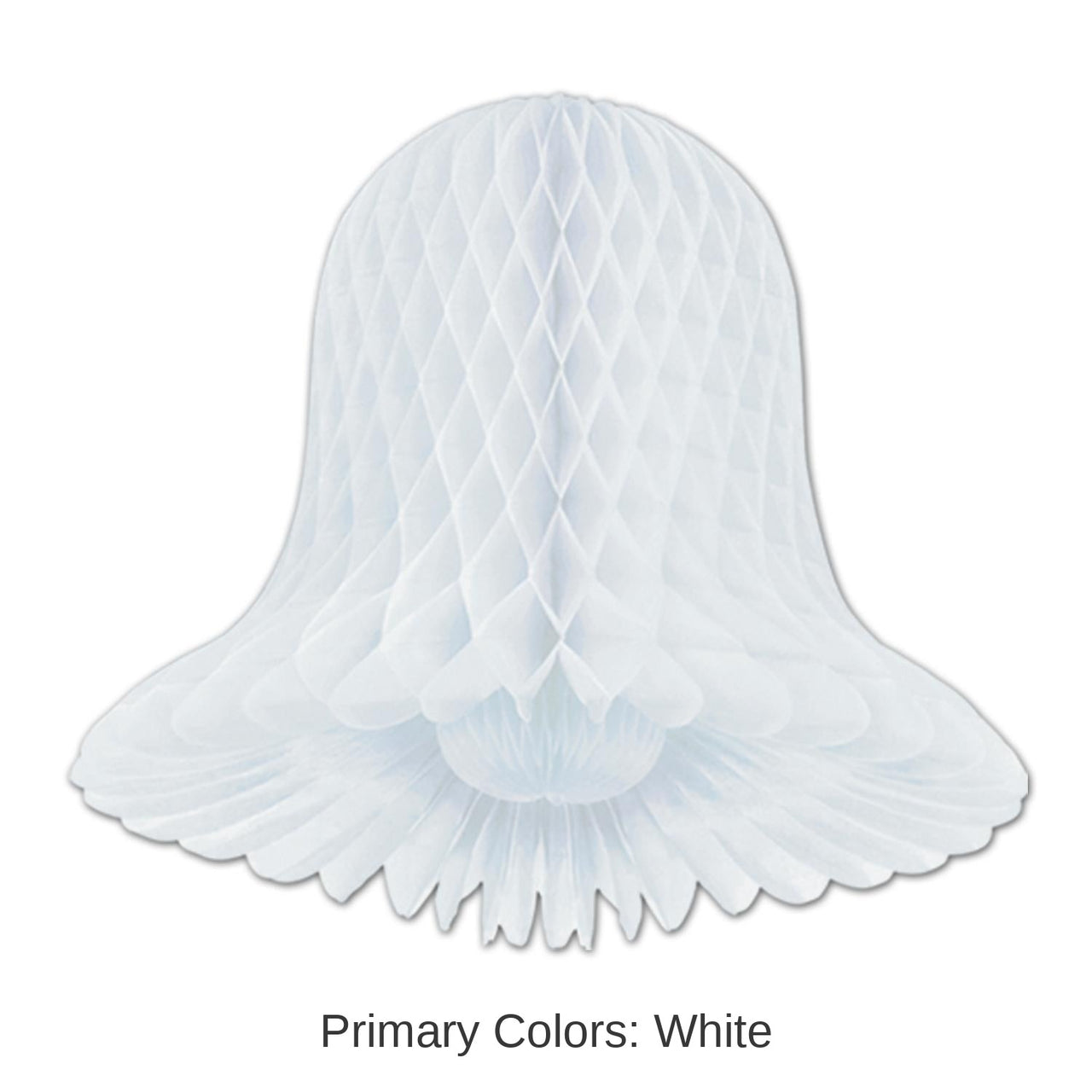 24 Pack Bulk 11 Inch-Packaged Westminster Wedding Bells white