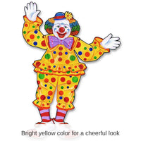 12 Pack Bulk Jointed Circus Clown