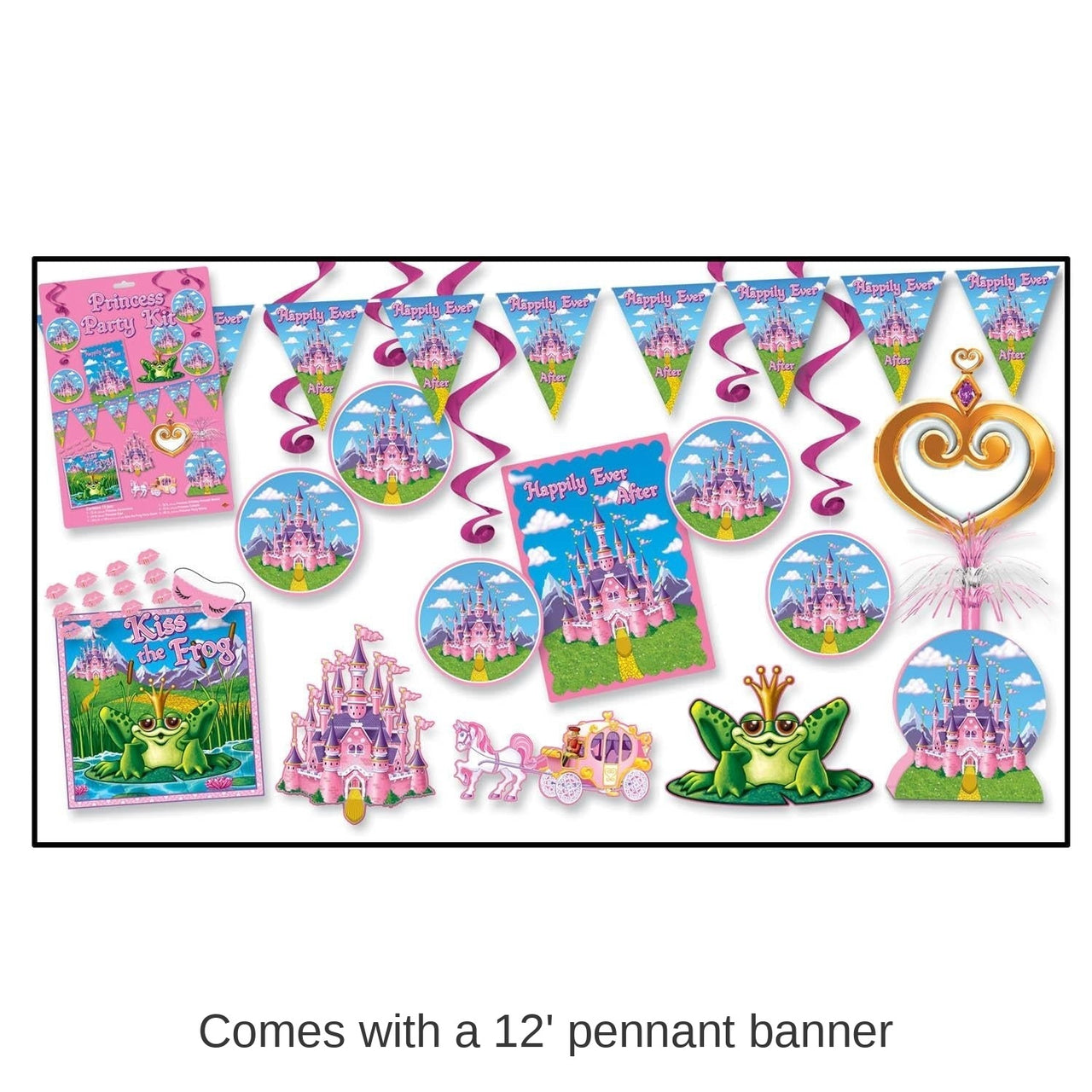 6 Pack Bulk Princess Party Kit