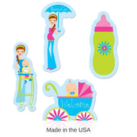 48 Pack Bulk Showers Of Joy Cutouts