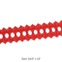 12 Pack Bulk Party Arcade Garland - red