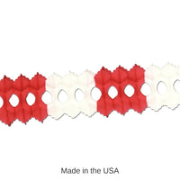 12 Pack Bulk Valentine's Day Arcade Garland - red/white