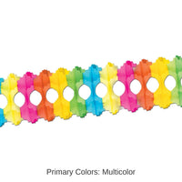 12 Pack Bulk Packaged Party Arcade Garland - multi-color