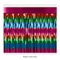 6 Pack Bulk Bright Metallic Table Skirting Fiesta, Mexican & Intl. Decor