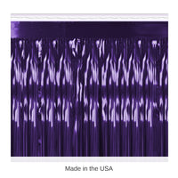 Bulk 6 Pack Bulk Purple Packaged 1-Ply Metallic Party Table Skirt