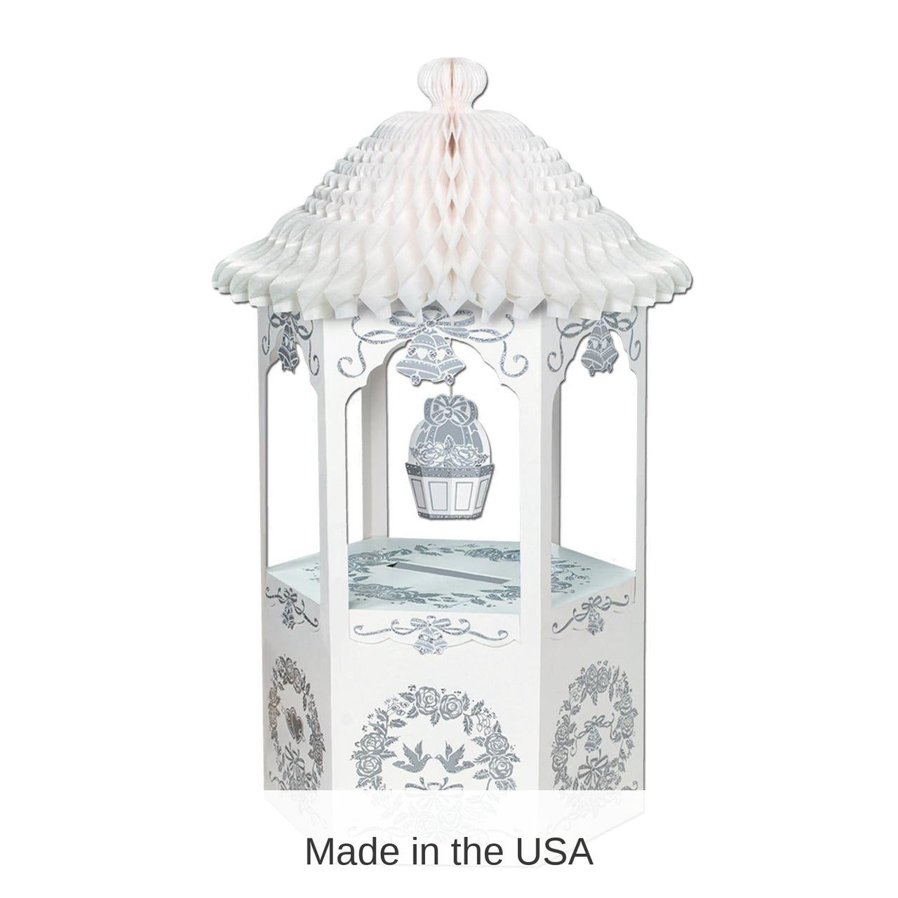 6 Pack Bulk Wishing Well with Tissue Top Wedding Decoration