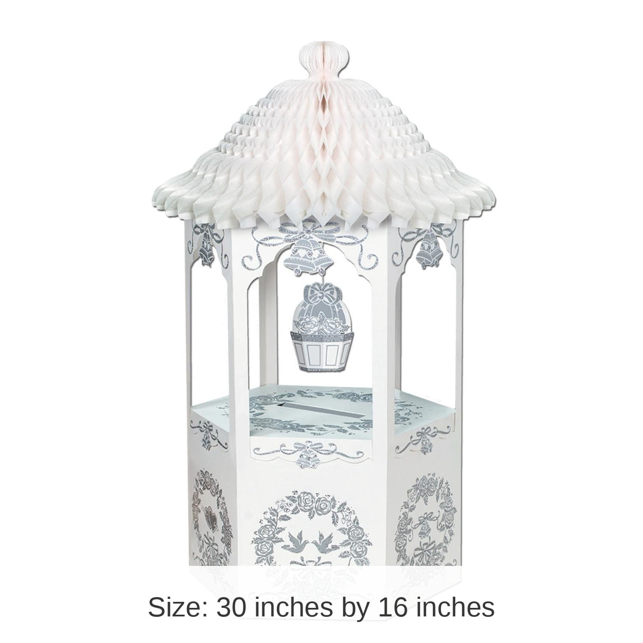 6 Pack Bulk Wishing Well with Tissue Top Wedding Decoration