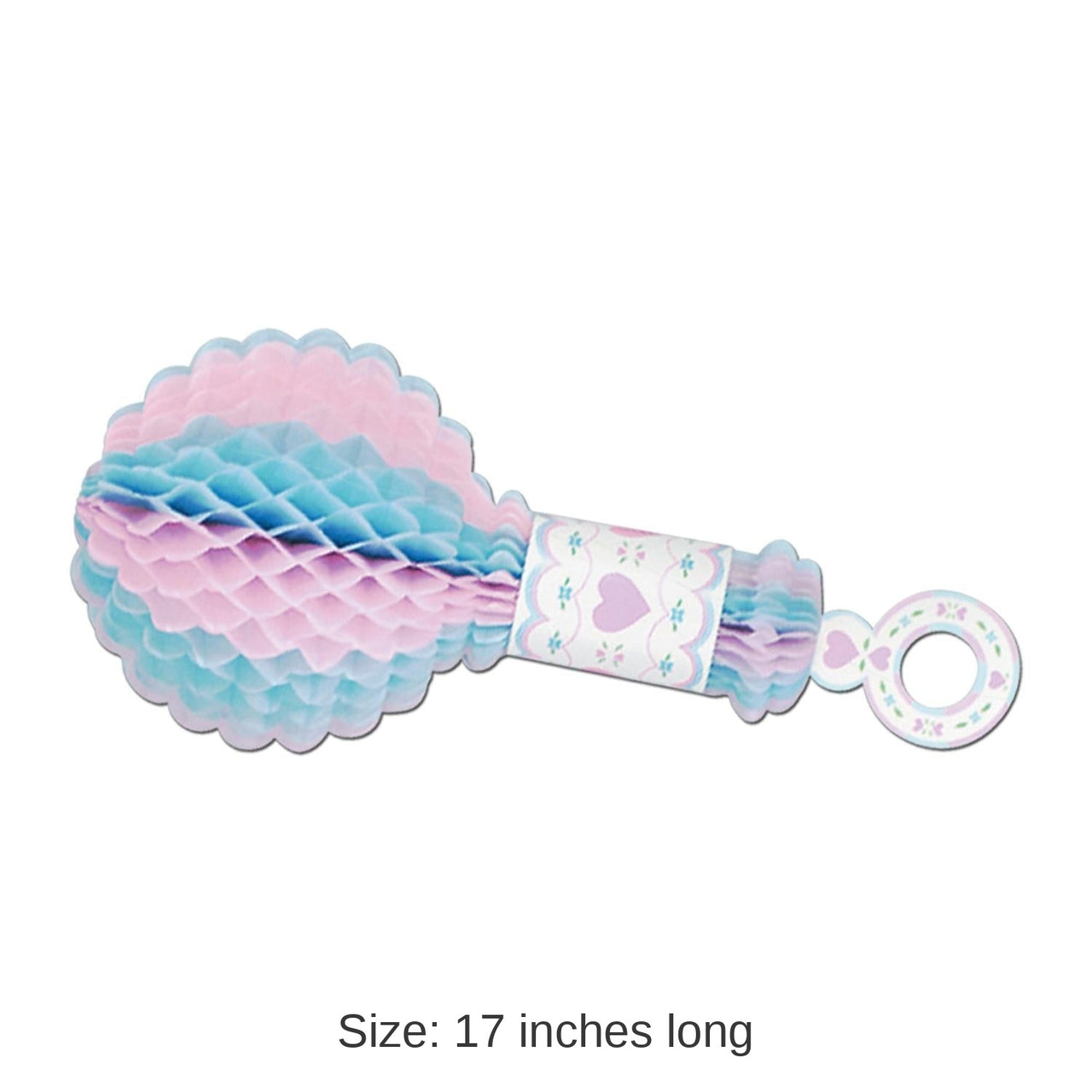 12 Pack Bulk Tissue Rattle Decoration