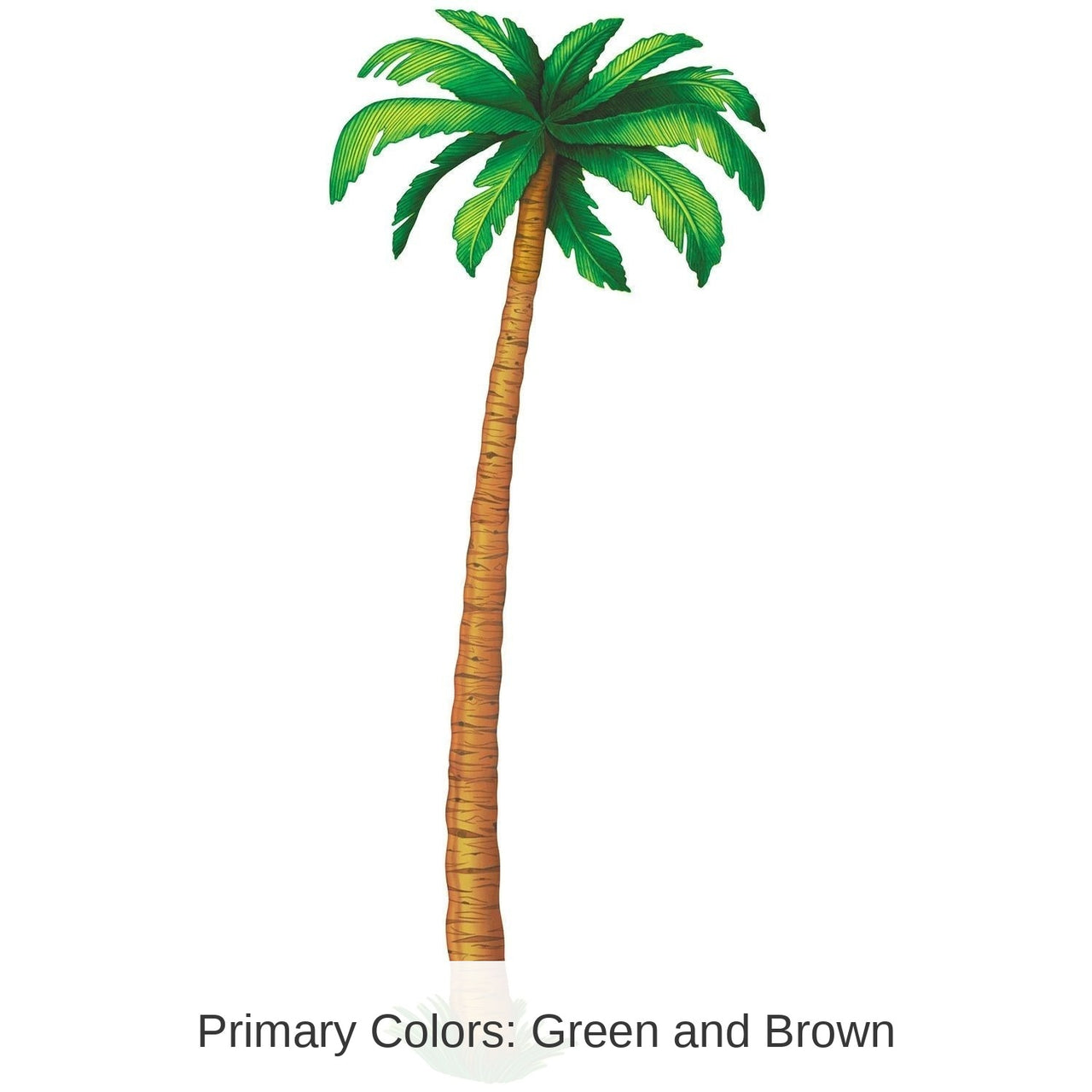 12 Pack Bulk Luau Party Jointed Palm Tree