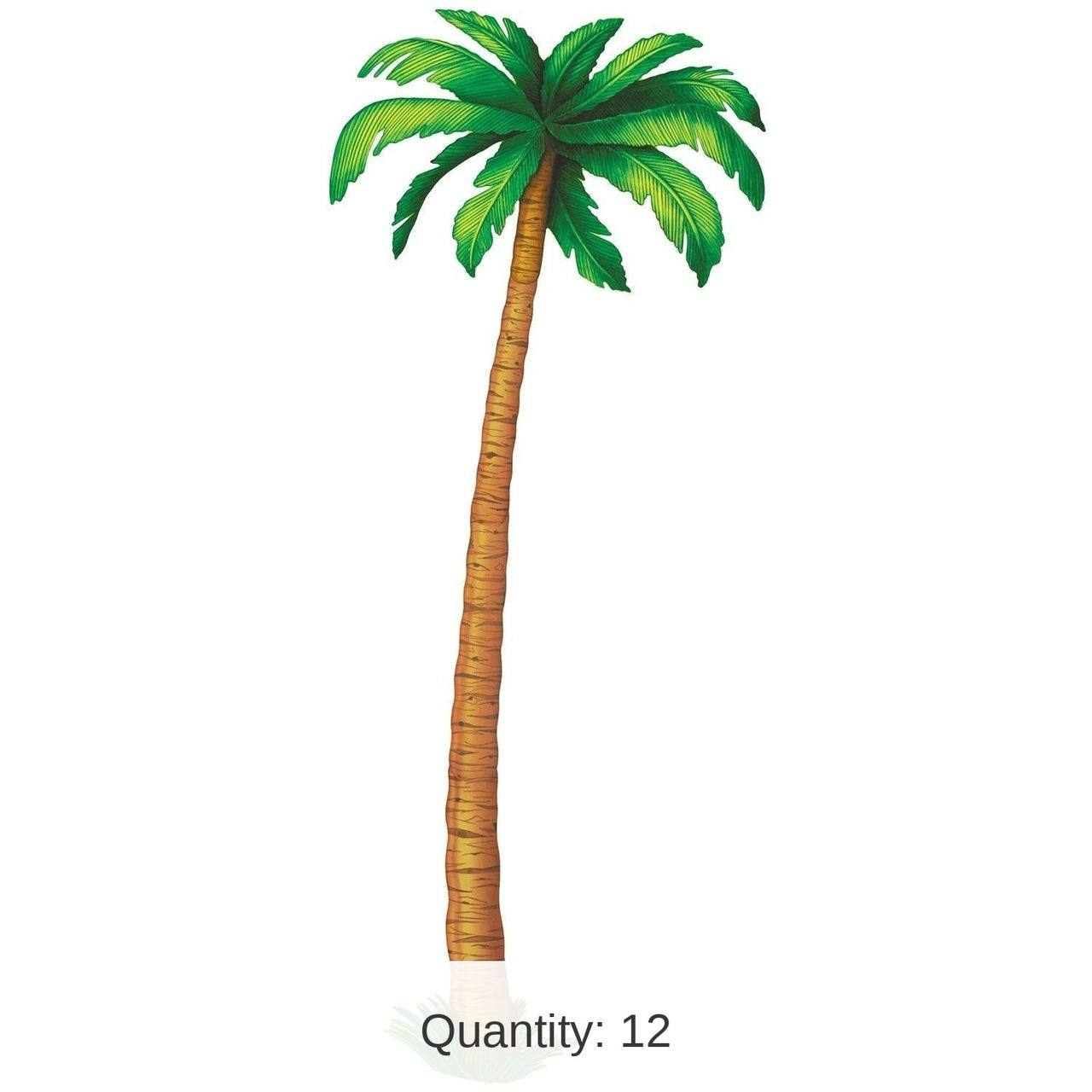 12 Pack Bulk Luau Party Jointed Palm Tree