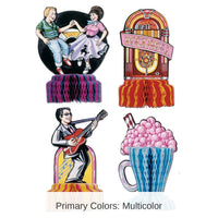 48 Pack Bulk 50's Mini Party Centerpieces