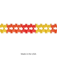 12 Pack Bulk Thanksgiving Pageant Garland - golden-yellow - orange - red