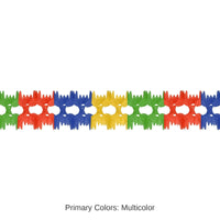 12 Pack Bulk Party Pageant Garland - green - red - blue - canary
