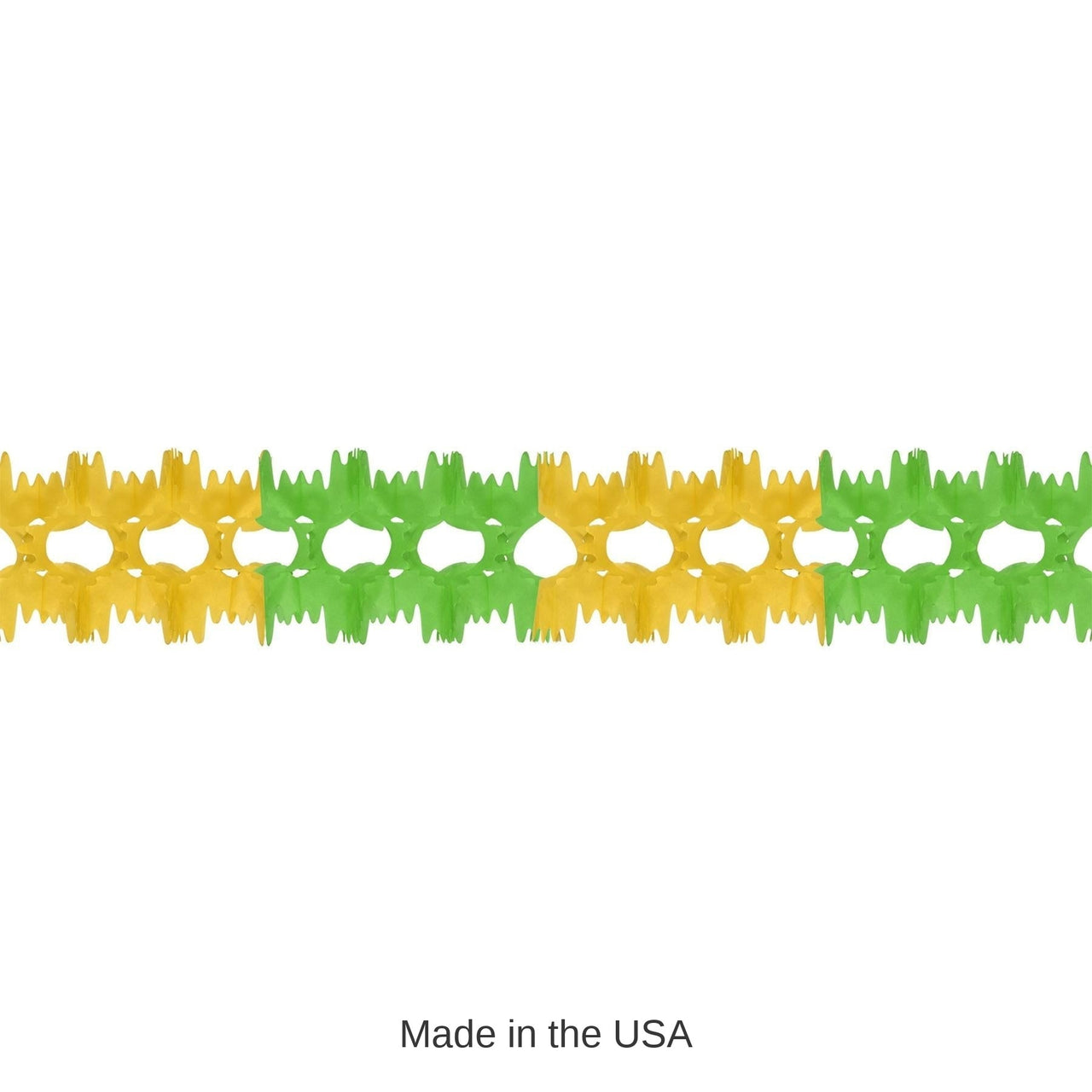 12 Pack Bulk Party Pageant Garland - Light green/canary