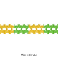 12 Pack Bulk Party Pageant Garland - Light green/canary