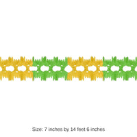 12 Pack Bulk Party Pageant Garland - Light green/canary